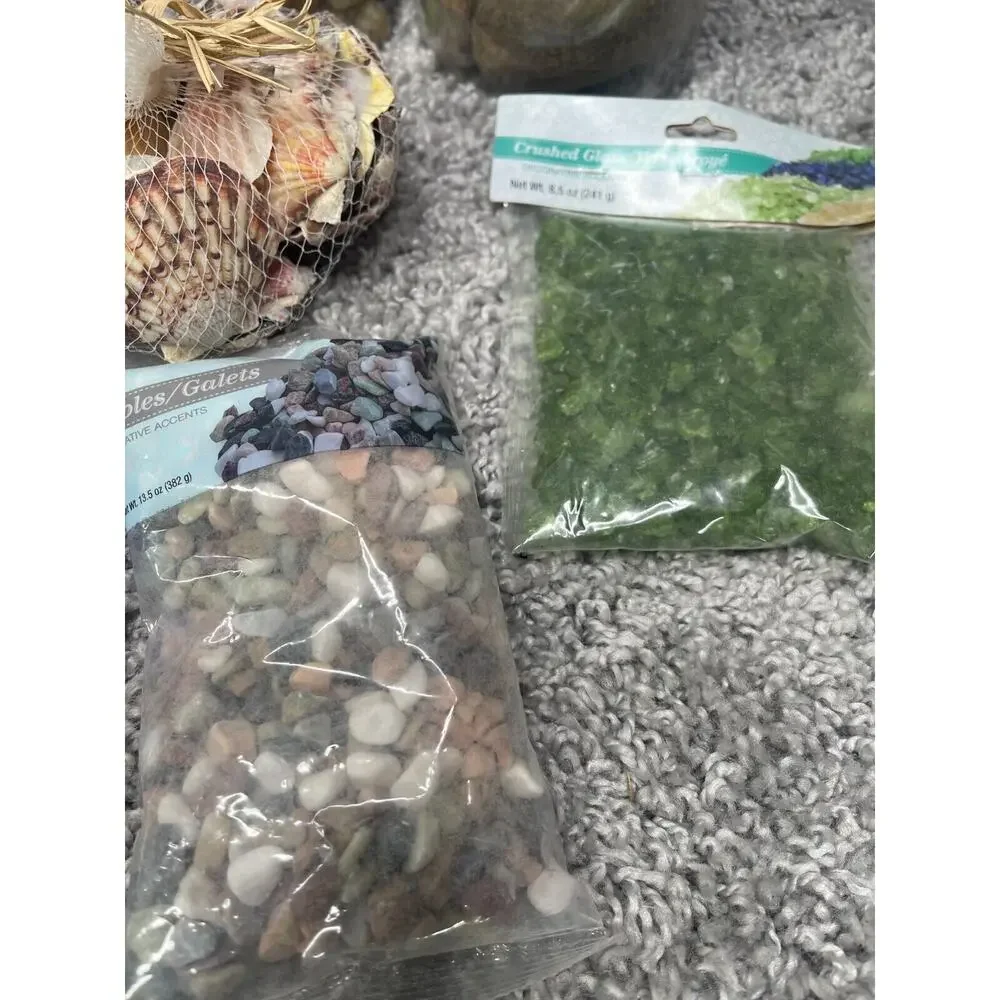 Decorative Crafts Shells Stones & Ukarms 6mm Airsoft Lot Of 12